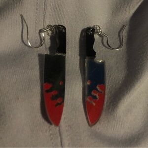 Unique Knife Earrings